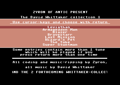 The David Whittaker Collection 1