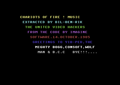 Chariots of Fire