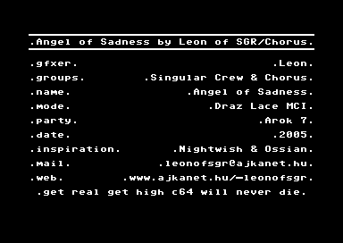 Angel of Sadness