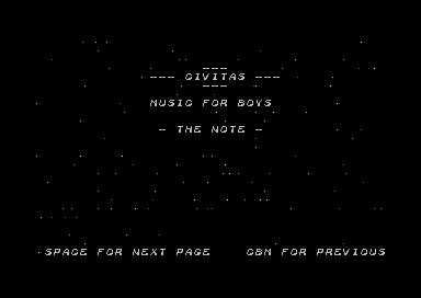 Music for Boys