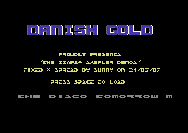 The Zzap64 Sampler Demos