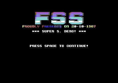 Super Sprint Demo