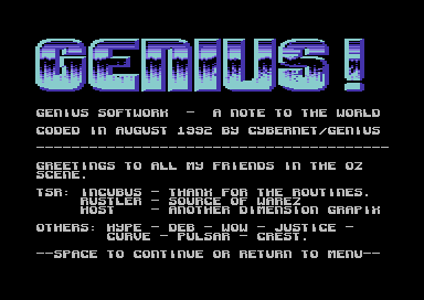 Genius Preview