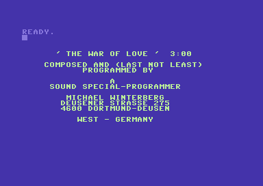 The War of Love