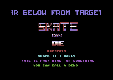 Skate II+Balls