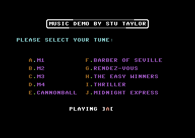 Music Demo