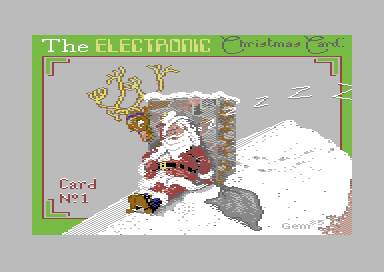 The Electronic Christmas Card