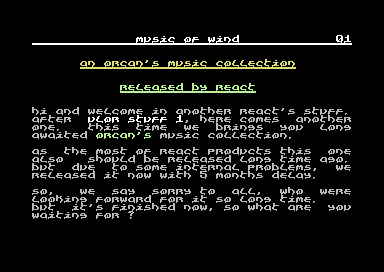 Music of Wind