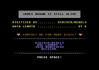 James Brown Is Still Alive
