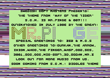 Way Tiger Theme