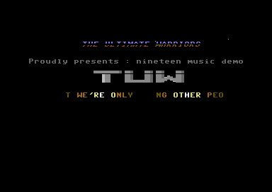 Nineteen Demo