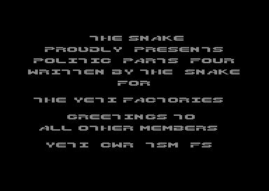 Politic Parts 4