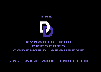 Codeword Arguseye In Secret Mission