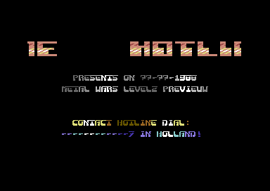 Metal Wars Preview